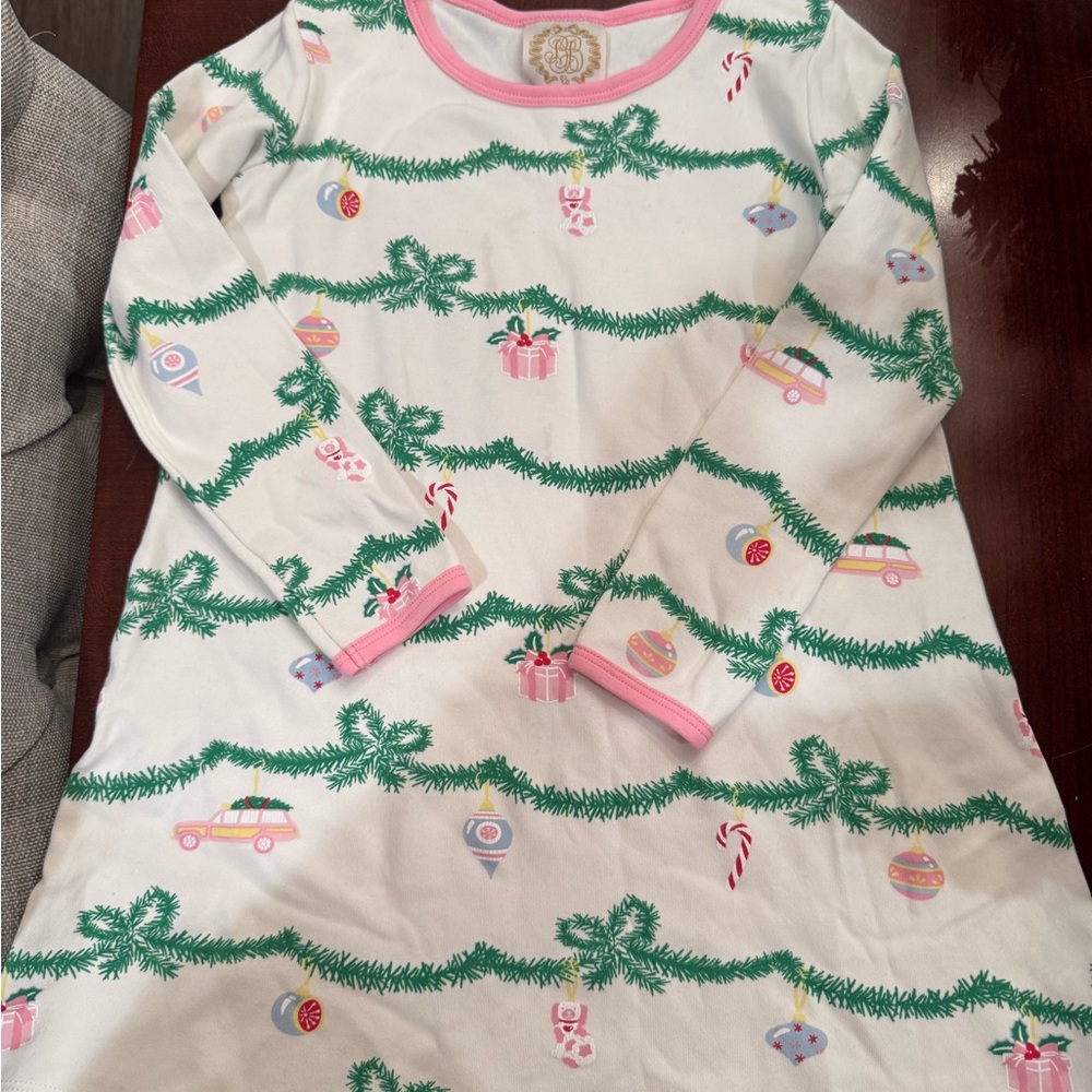 Tbbc holiday dress with Pink Trim